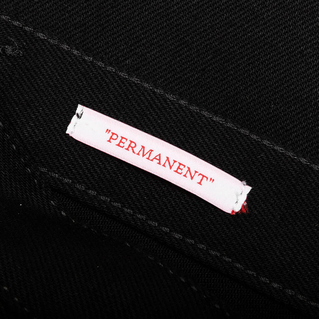 Off-White c/o Virgil Abloh Single Arrow Slim Jeans - Black/White